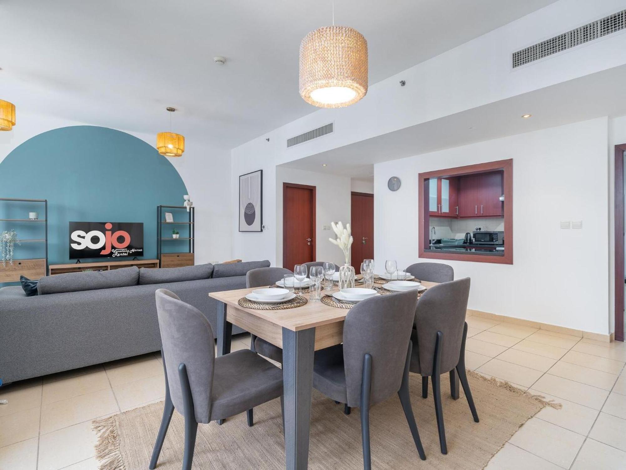 דובאי Jbr Beach Bliss One Three Bedroom Luxury Apartments By Sojo Stay מראה חיצוני תמונה